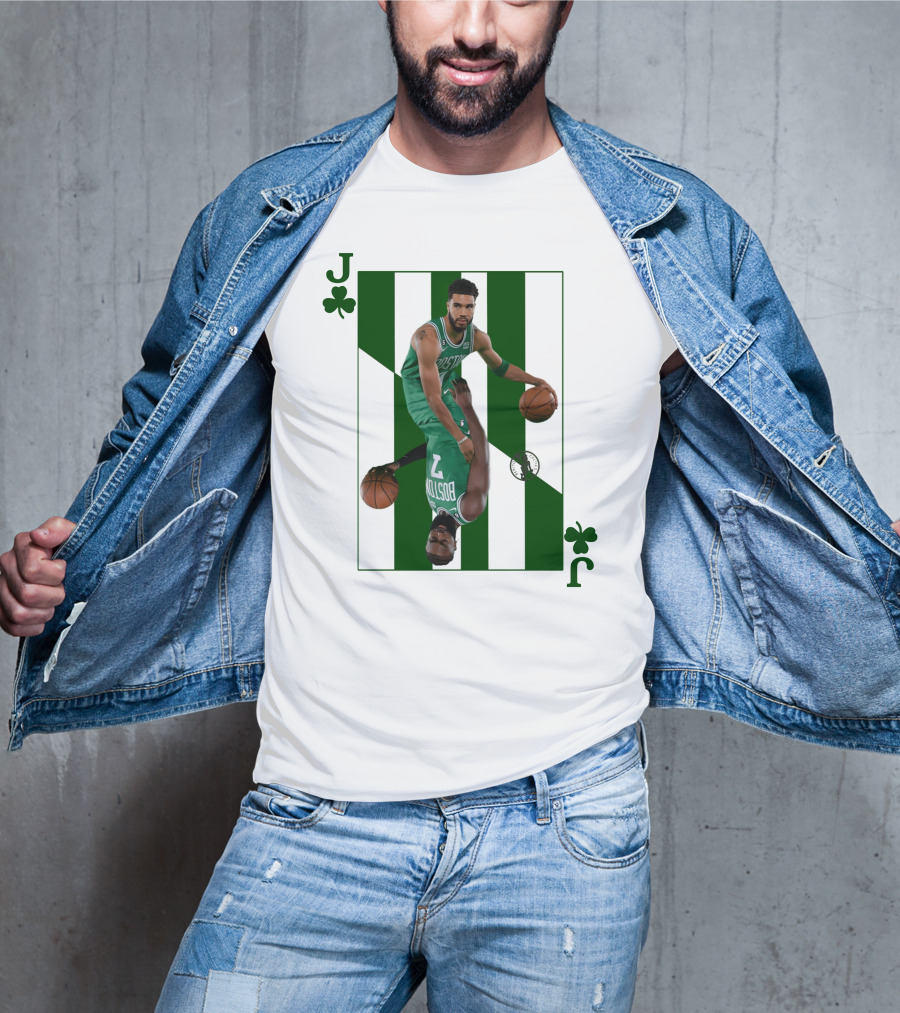 Pepito Brogdon Jays Brown Bleed Green Celtics Playing Card T-Shirt