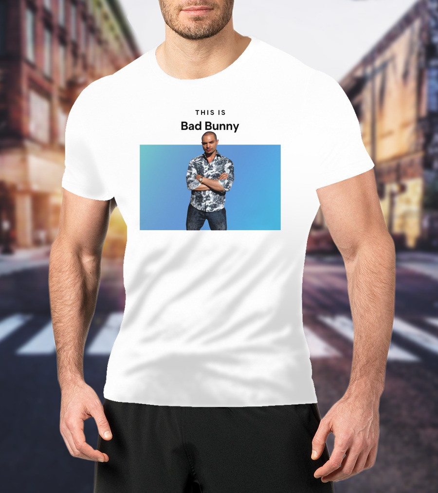 This Is Bad Bunny Goofy Ahh Tees Nacho Varga T-Shirt