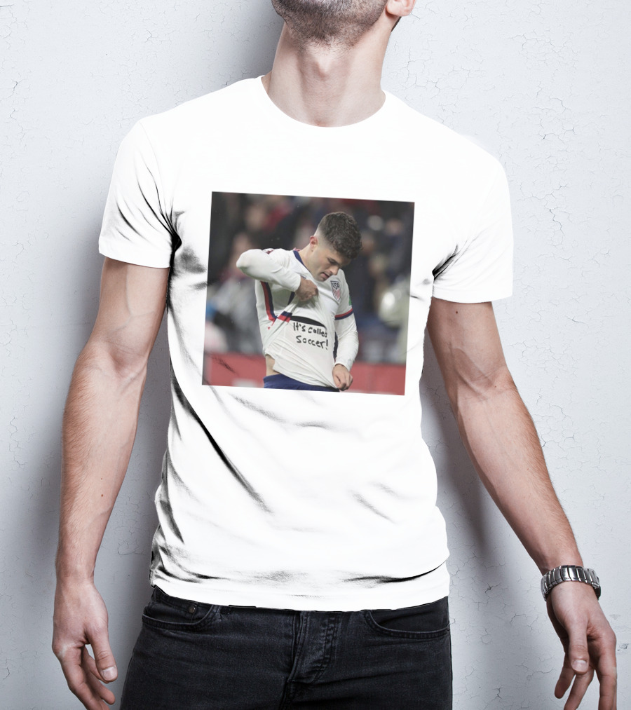 Usa Soccer It's Called Soccer Christian Pulisic Soccer T-Shirt
