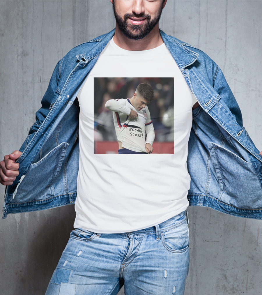 Usa Soccer It's Called Soccer Christian Pulisic Soccer T-Shirt