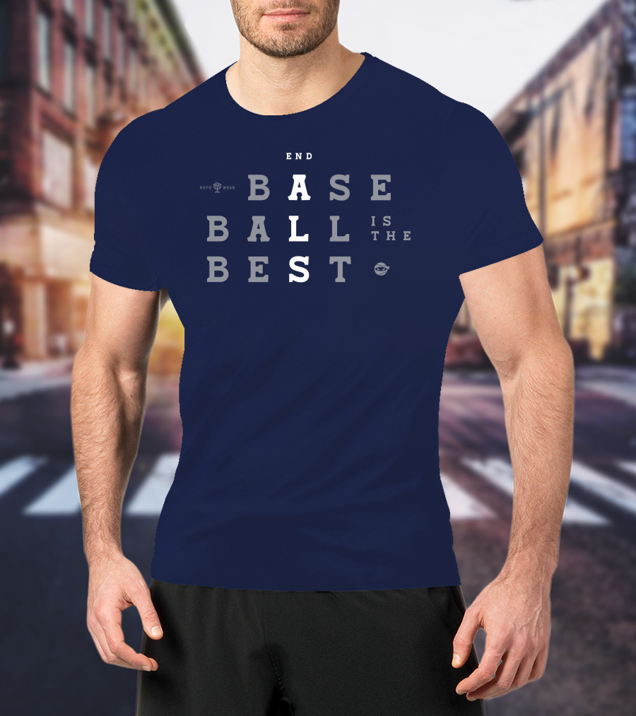 Pitchingninja End Baseball Is The Best Roto Wear T-Shirt