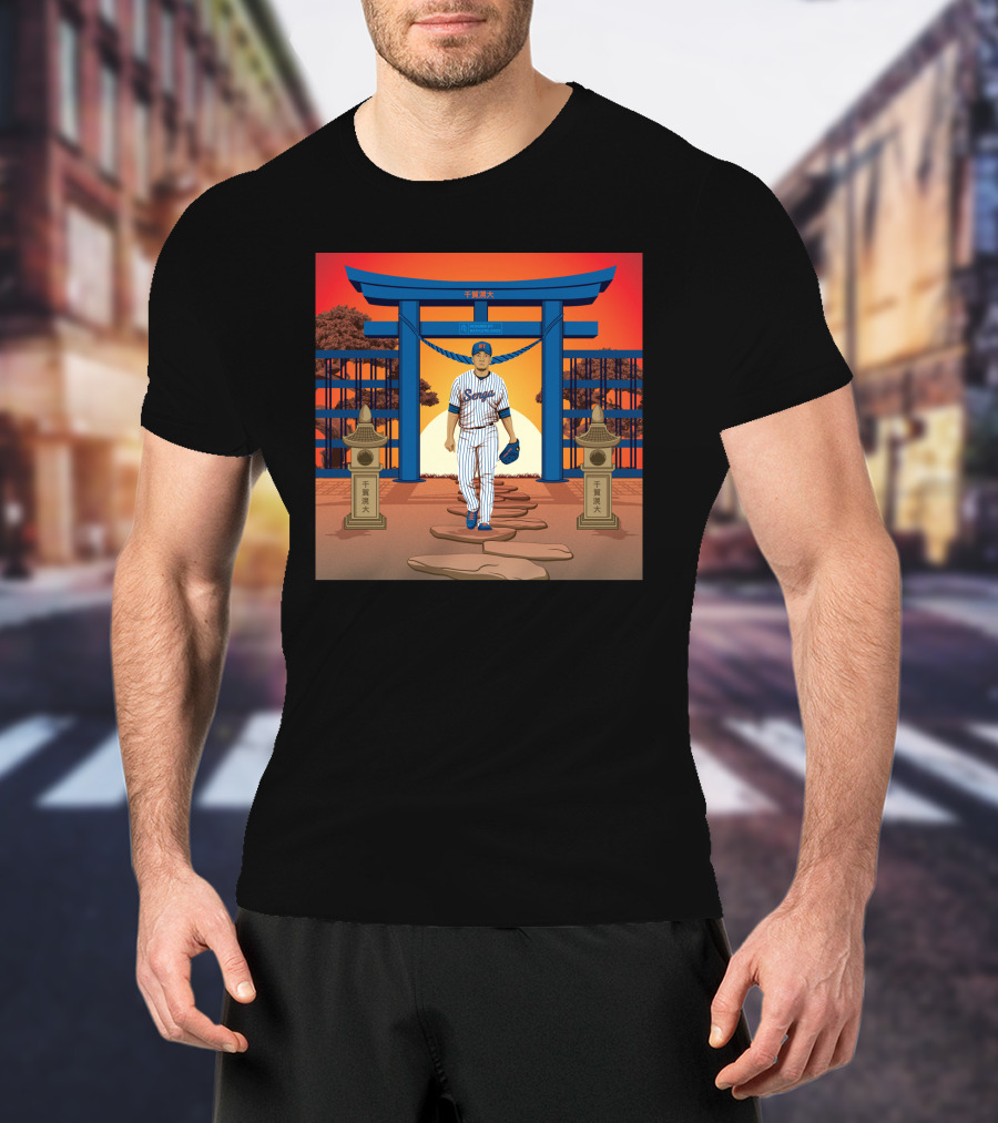 Athlete Senga Time In Traditional Gateway Setting T-Shirt