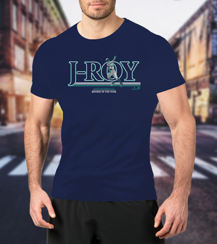 J-Roy Julio Rodriguez Rookie Of The Year MLBPA T-Shirt