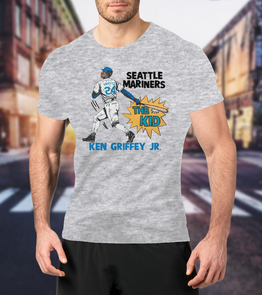 Seattle Mariners The Kid Ken Griffey Jr. 24 T-Shirt