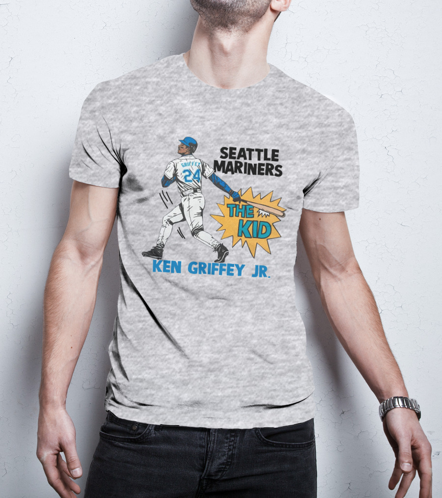 Seattle Mariners The Kid Ken Griffey Jr. 24 T-Shirt
