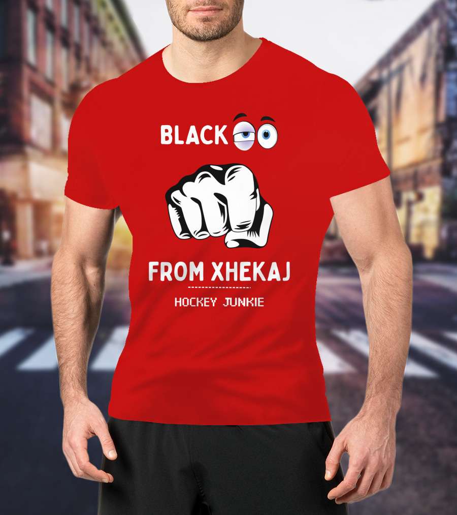 Black Eye From Xhekaj Hockey Junkie T-Shirt