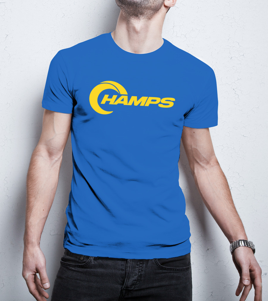 La Champs Danpatrick Yellow Crescent Rams Inspired Merch T-Shirt
