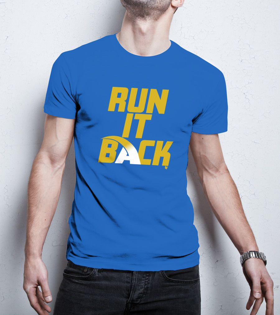 Run It Back Los Angeles Football Fan Merchandise T-Shirt