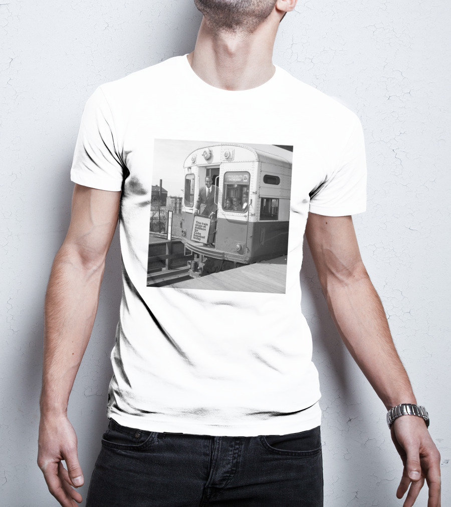 This Train Stops At Addison For Cubs Fans Chicago Howard T-Shirt