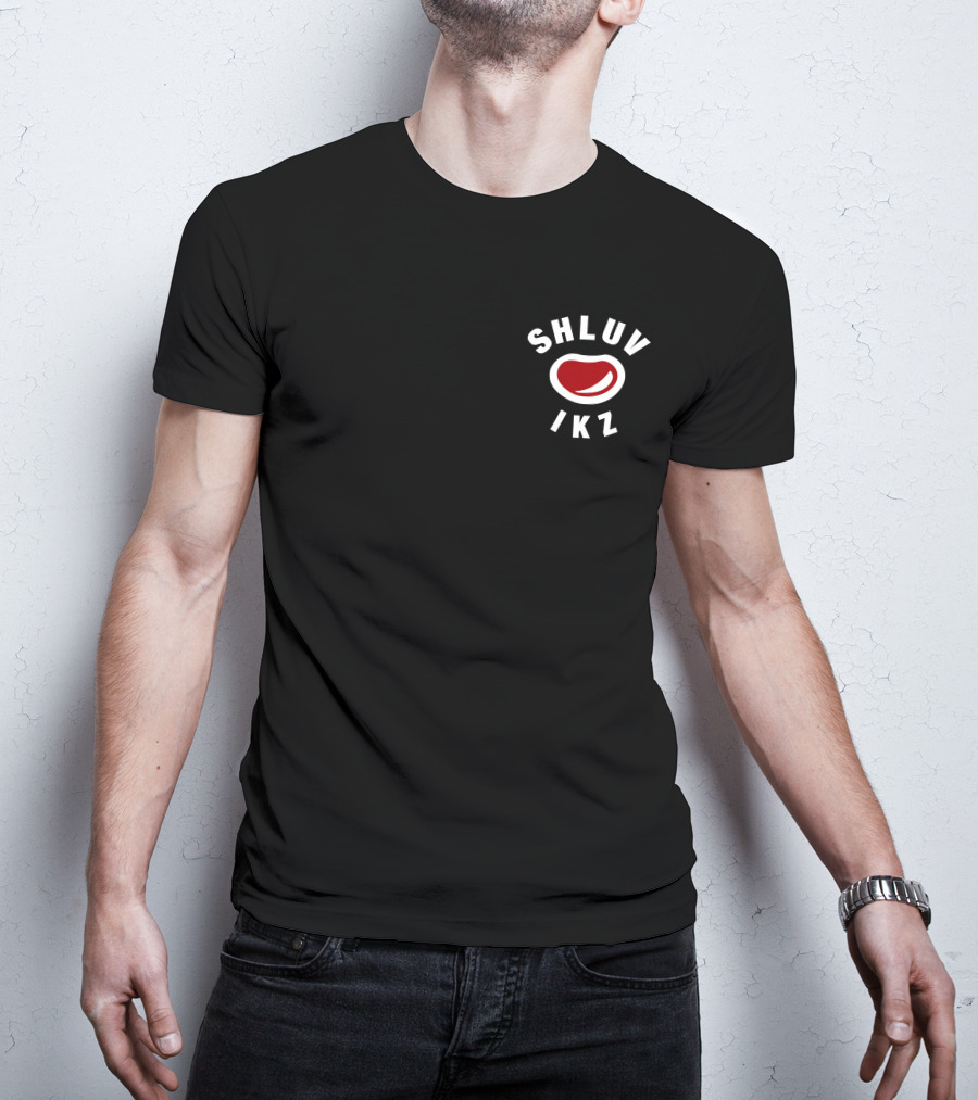 SHLUV IKZ Red Bean Logo T-Shirt