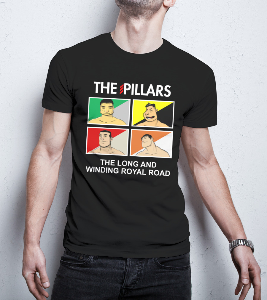 The Pillars The Long And Winding Royal Road Manga Cartoon Characters T-Shirt