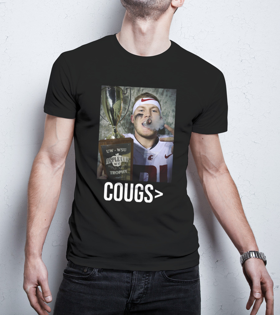 COUGS Apple Cup Trophy Victory WSU T-Shirt