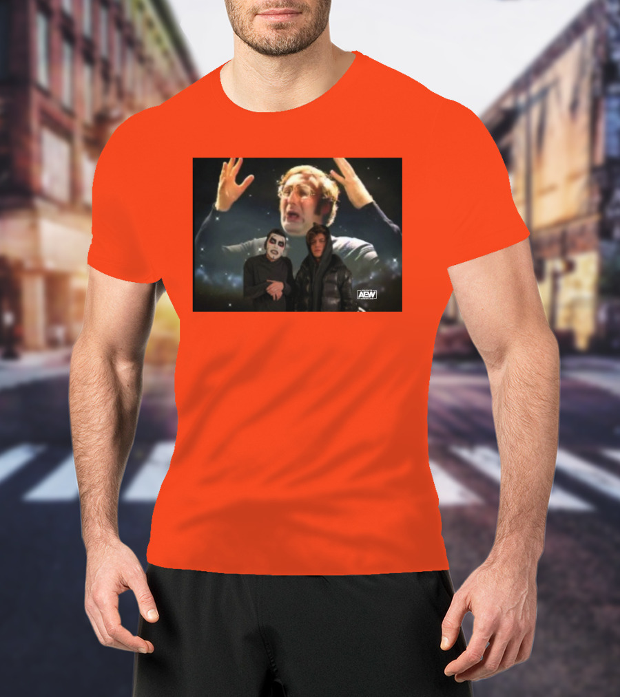 AEW Danhausen Hook Mind Blown Reaction Meme T-Shirt