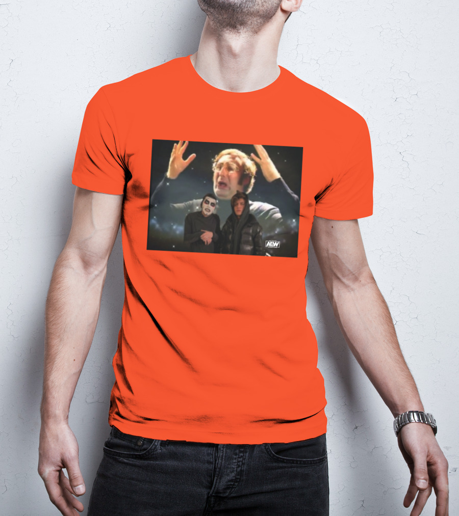 AEW Danhausen Hook Mind Blown Reaction Meme T-Shirt