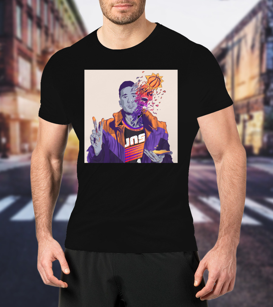 Dangerous Devin Booker Suns Basketball Explosion T-Shirt