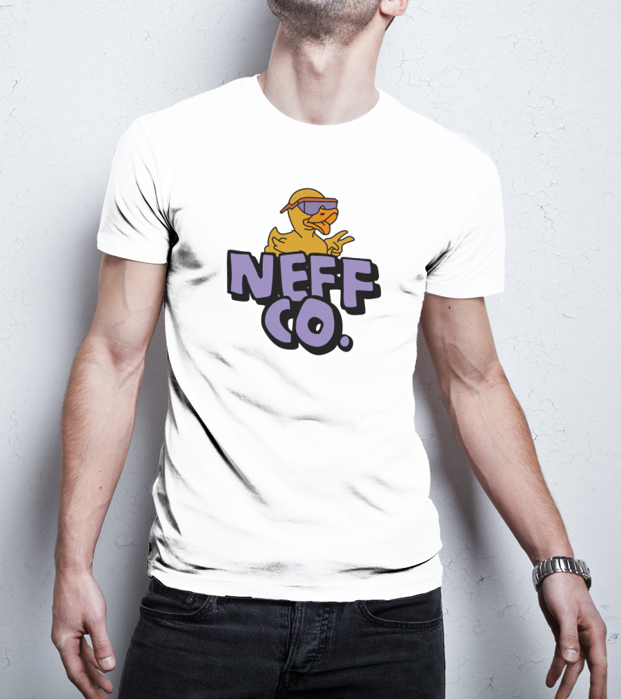 Neff Co Duck Peace Gesture Sunglasses T-Shirt