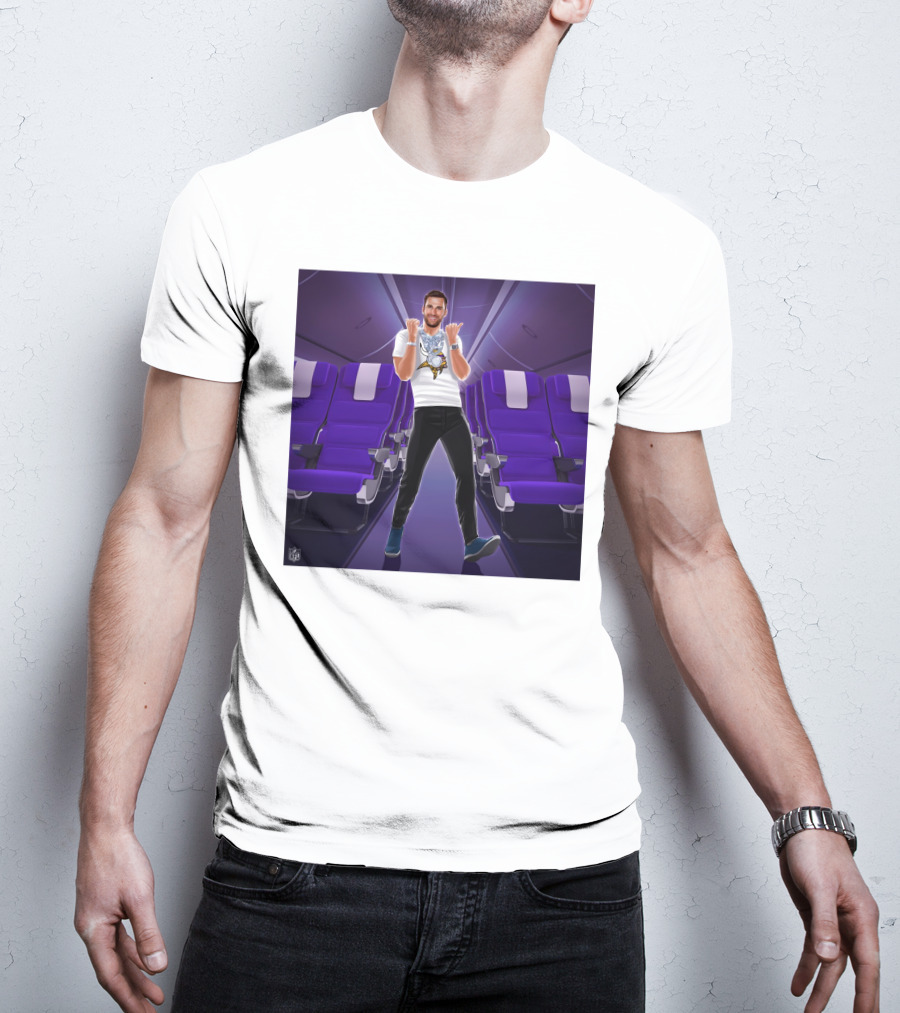 Kirko And The Vikings Airplane T-Shirt