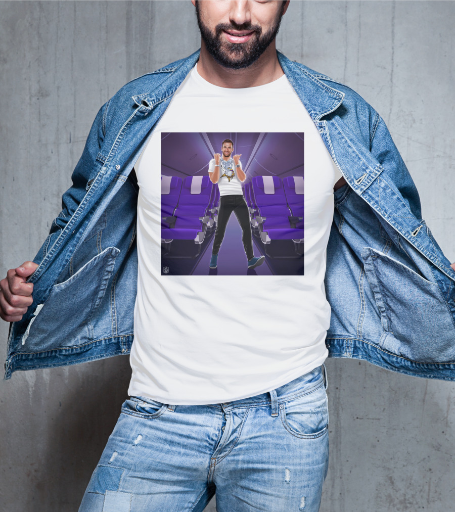 Kirko And The Vikings Airplane T-Shirt