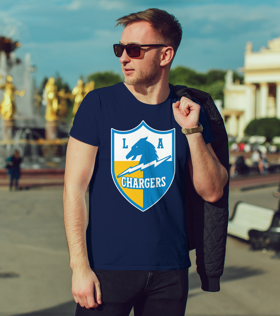 Los Angeles Chargers LA Shield Chargers Vintage T-Shirt