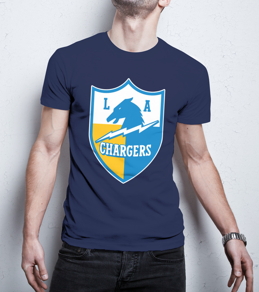 Los Angeles Chargers LA Shield Chargers Vintage T-Shirt