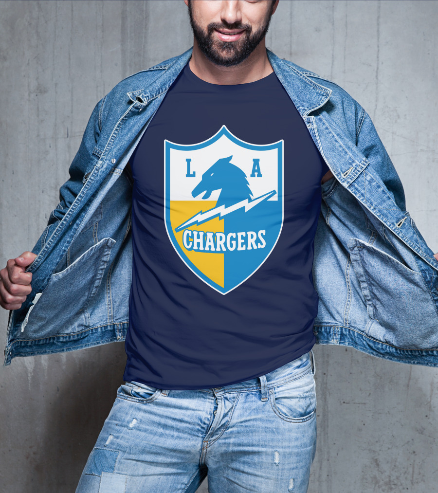 Los Angeles Chargers LA Shield Chargers Vintage T-Shirt