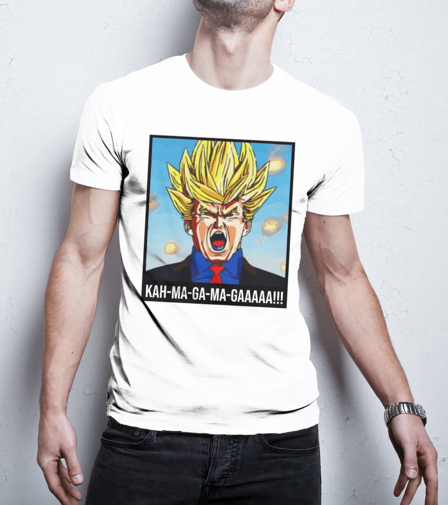KAH-MA-GA-MA-GAAAAA Super Saiyan Scream T-Shirt