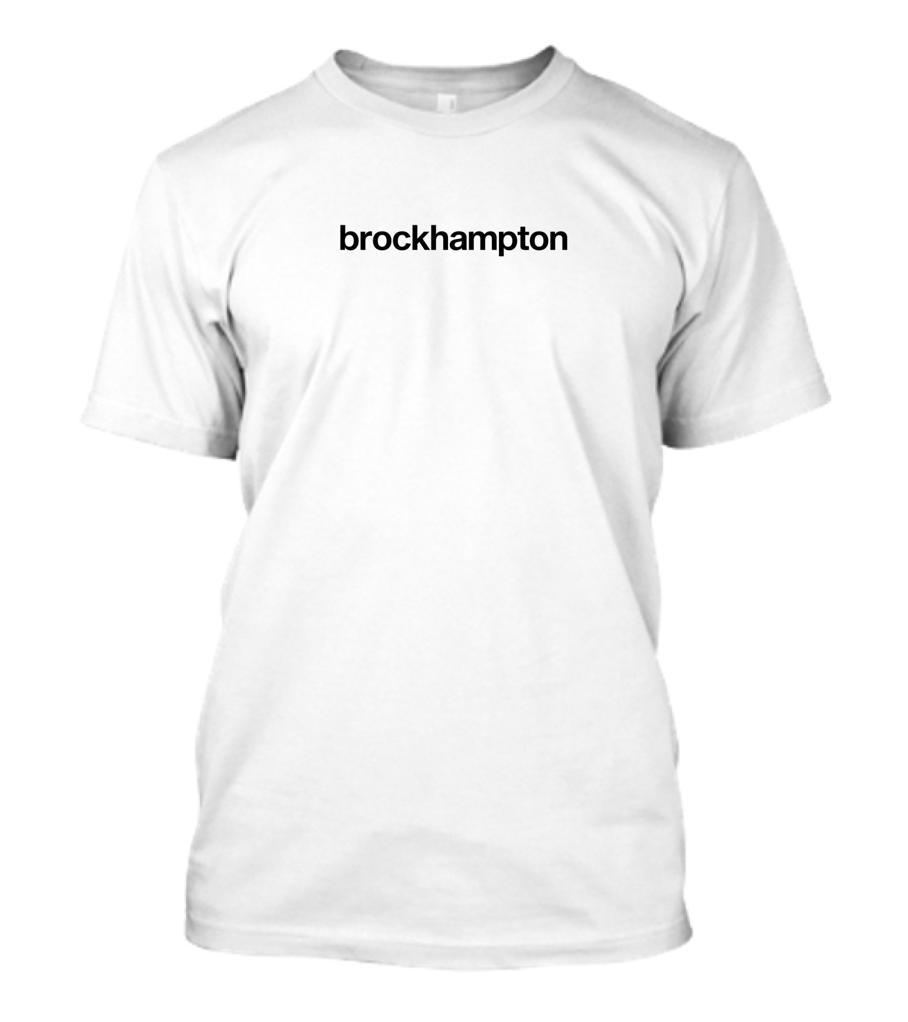 Brockhampton Bh Bold Text Black T-Shirt