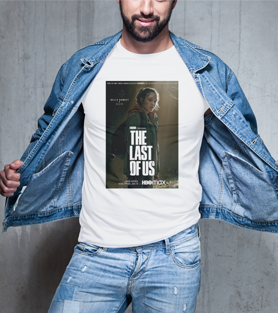HBO Original The Last Of Us Bella Ramsey Ellie New Series Streaming Jan 15 HBO Max T-Shirt