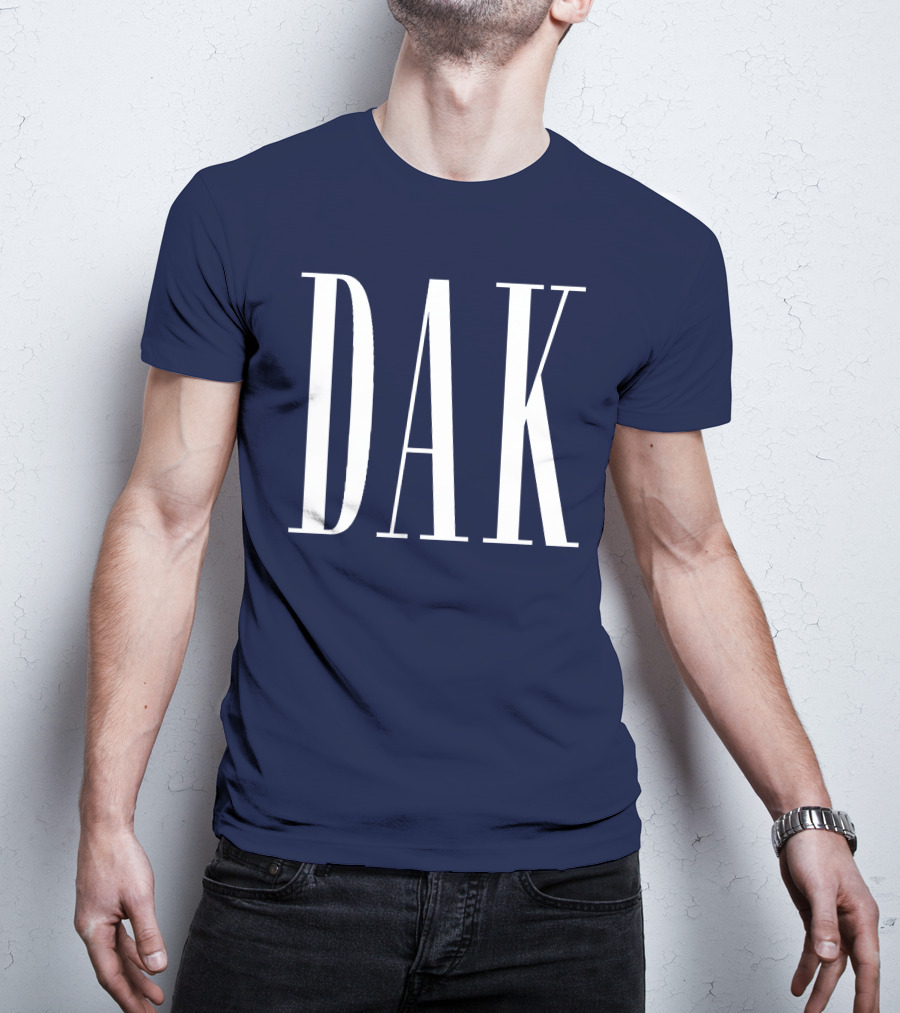 DAK Cowboys Quarterback Football Fan Gear T-Shirt