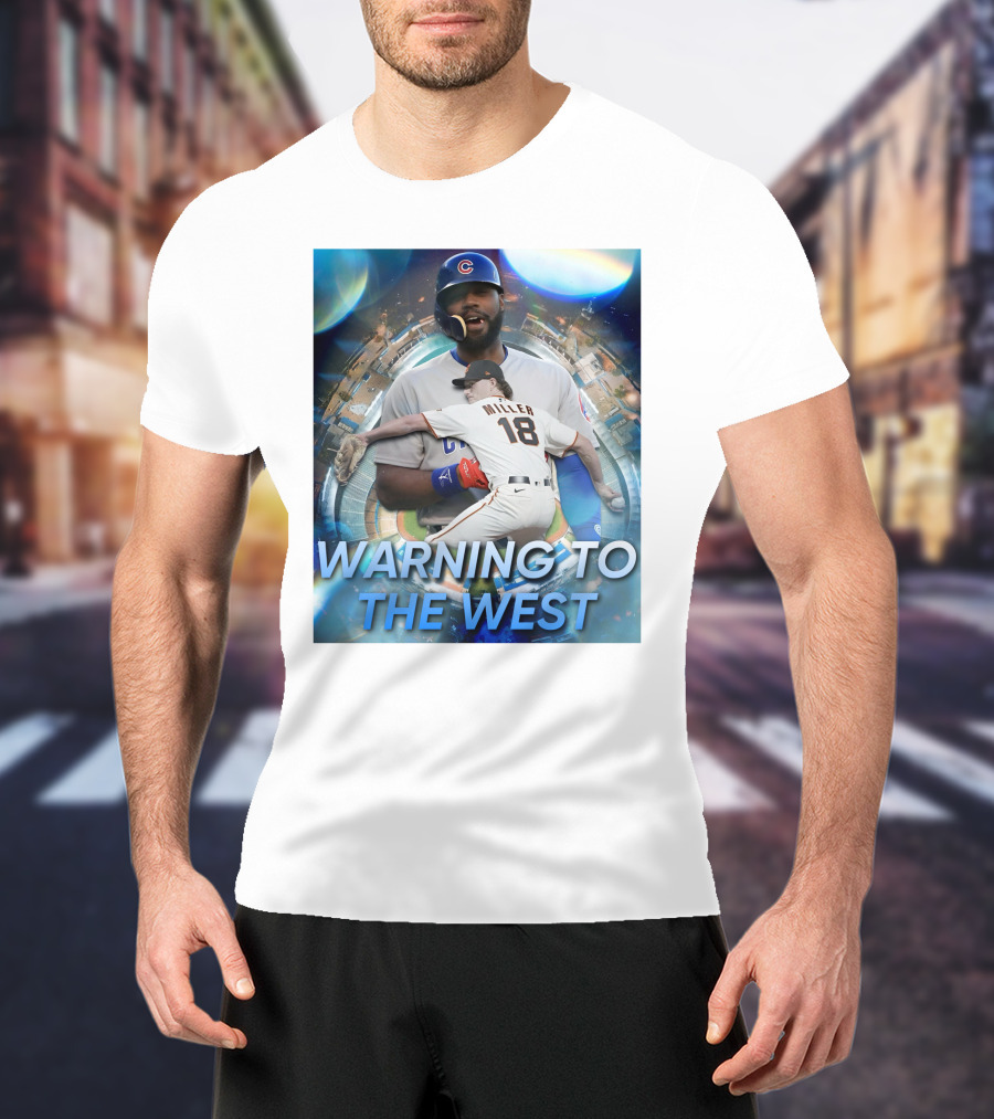 Warning To The West Miller 18 Baseball Showdown T-Shirt