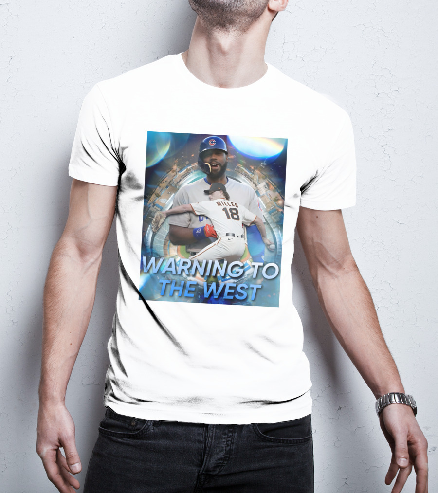 Warning To The West Miller 18 Baseball Showdown T-Shirt
