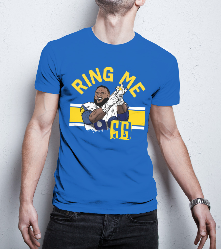 Ring Me Aaron Donald 99 Football Champion Player T-Shirt