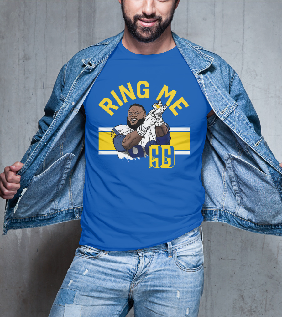 Ring Me Aaron Donald 99 Football Champion Player T-Shirt