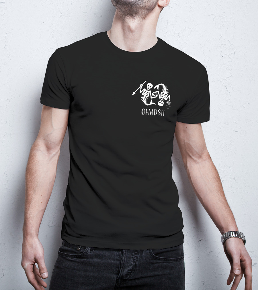 OFMDSII Skeleton And Fishbone T-Shirt
