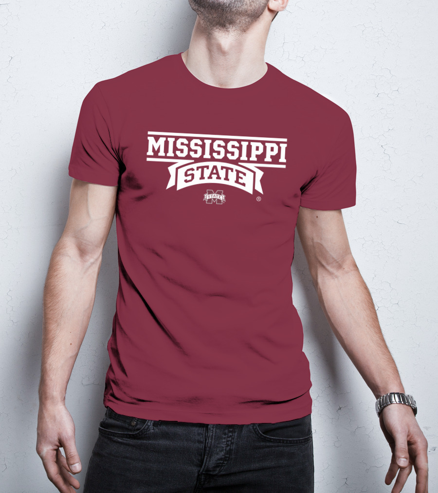 Mississippi State University Bulldogs M State Wordmark T-Shirt