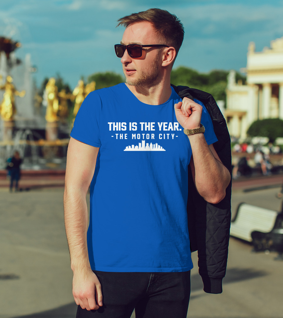 This Is The Year The Motor City Skyline T-Shirt