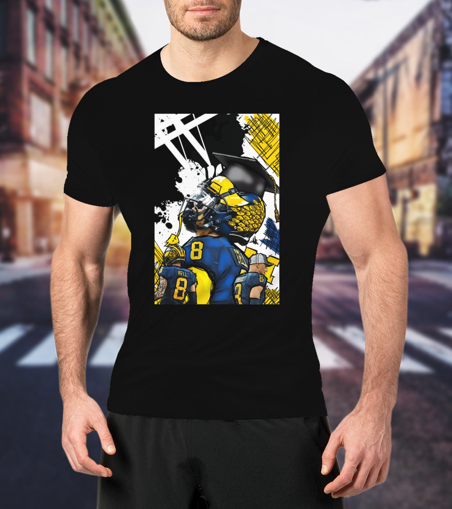 Ronnie Bell Football Champion Graduation Moment T-Shirt
