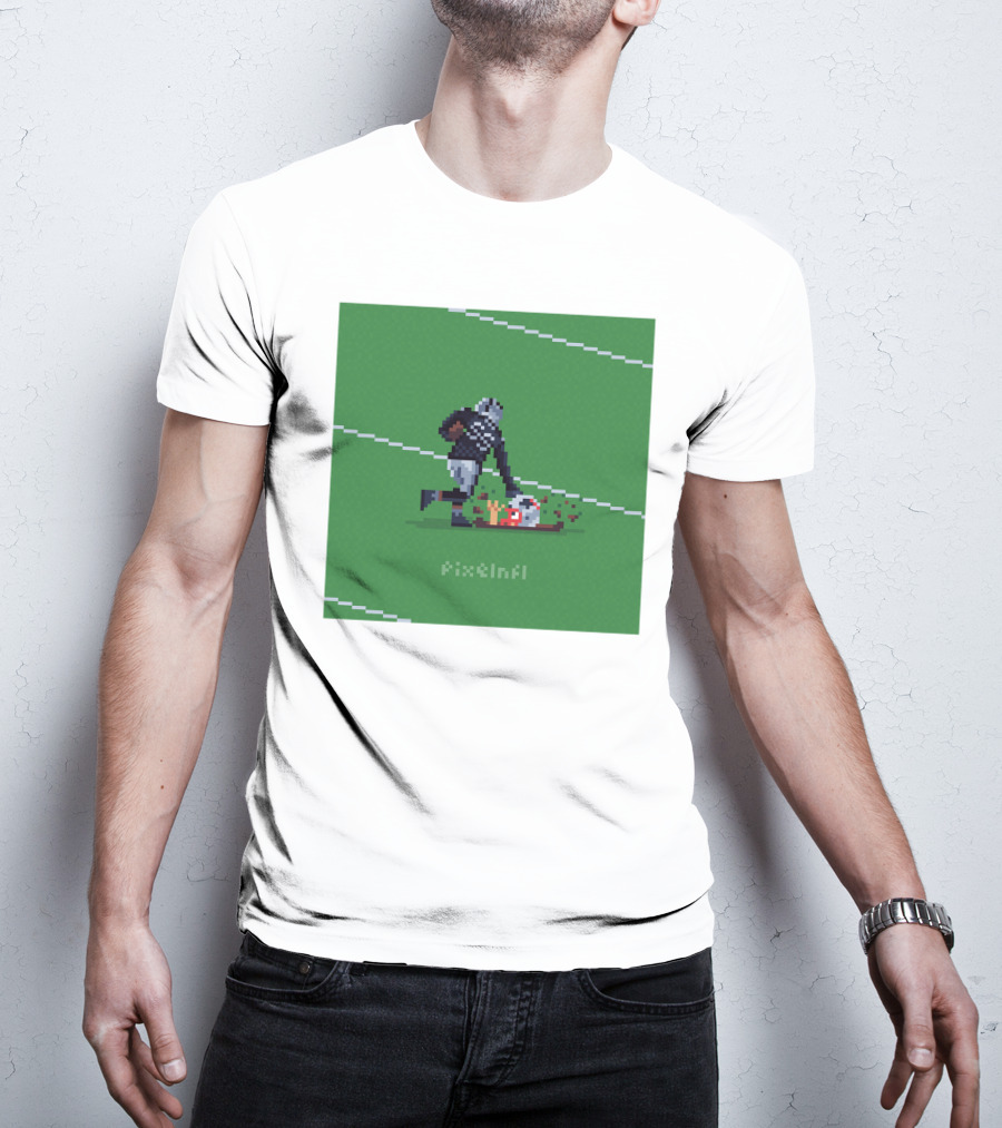 Chandler Jones Football Action Scene T-Shirt