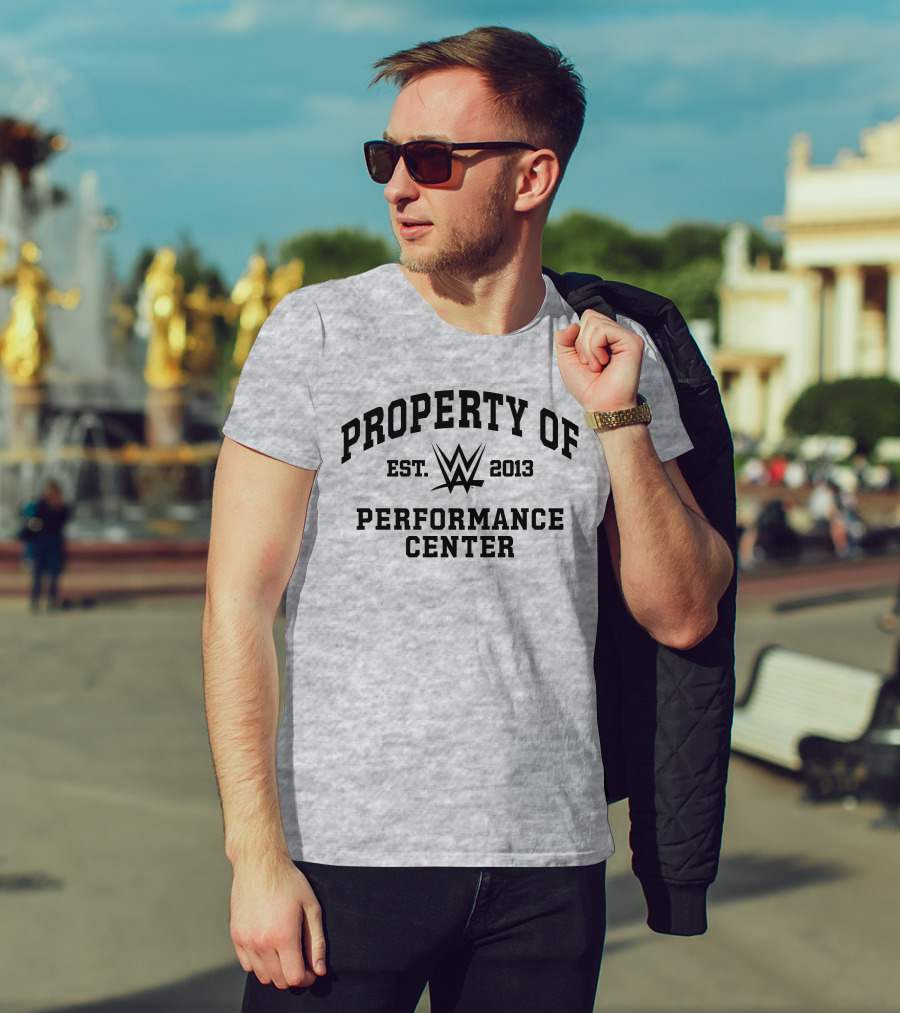 Property Of WWE Performance Center Est. 2013 T-Shirt