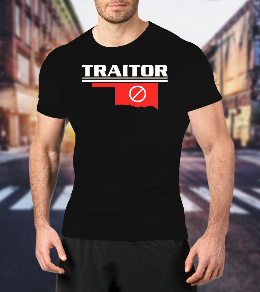 Traitor Oklahoma Map T-Shirt