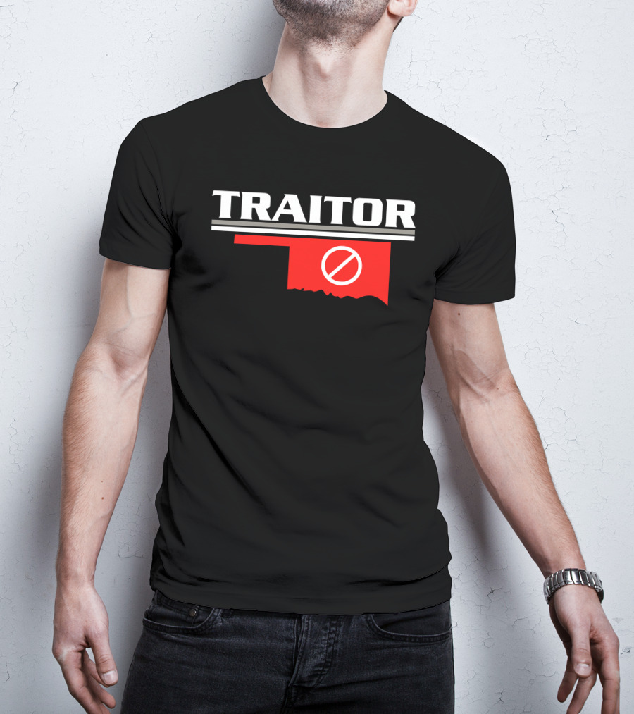 Traitor Oklahoma Map T-Shirt