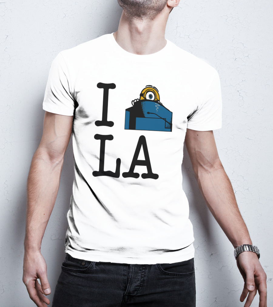 I Love Yellow Guy LA T-Shirt