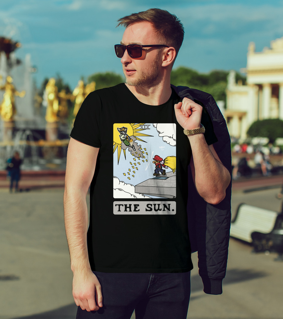 Noah The Sun XIX Tarot Mario T-Shirt