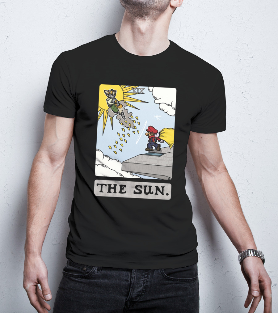 Noah The Sun XIX Tarot Mario T-Shirt