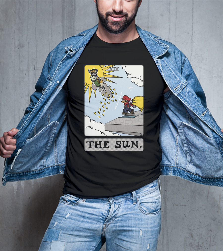 Noah The Sun XIX Tarot Mario T-Shirt