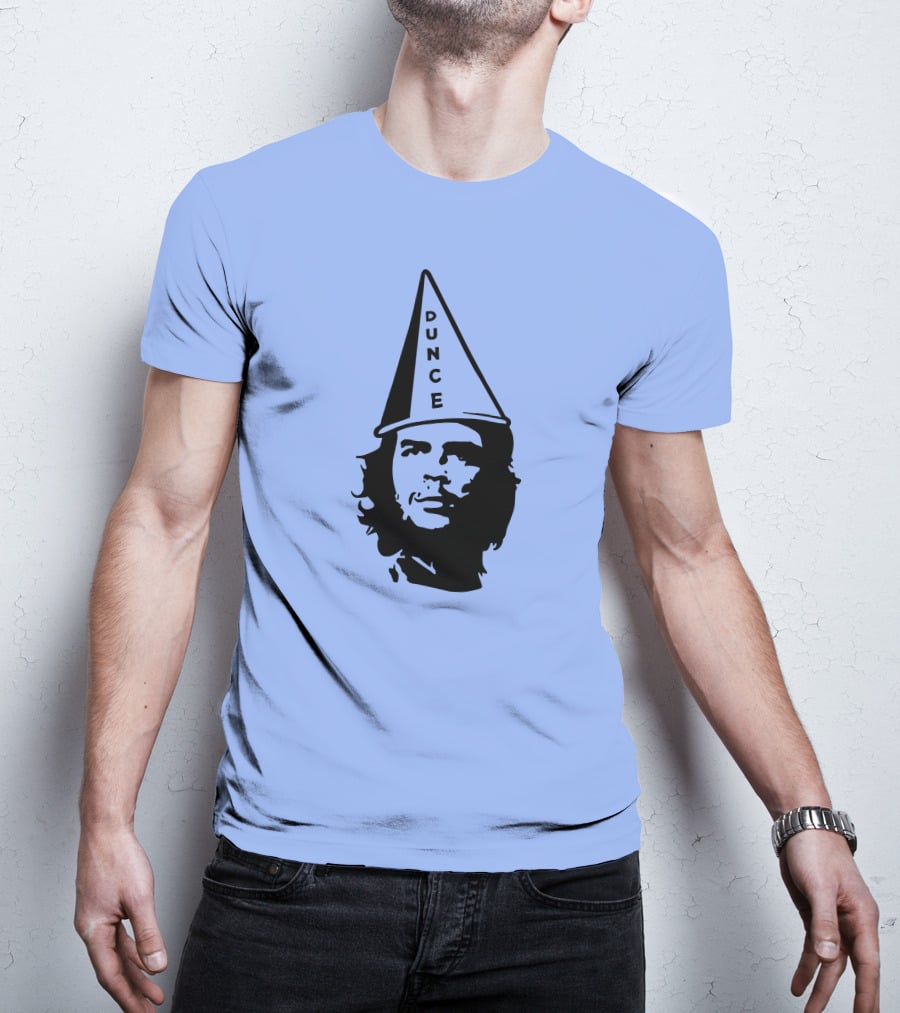 Socialism Is For Dunces Che Guevara Dunce Cap T-Shirt