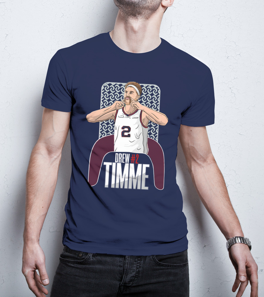 Drew Timme #2 Basketball Player T-Shirt