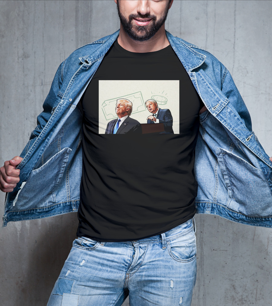Lindsey Graham Pleads For Donations With Financial T-Shirt
