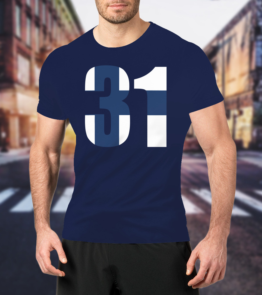 Nafo Finland 31 Finnish Flag Stripes T-Shirt