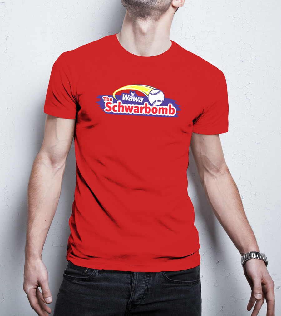 Wawa The Schwarbomb Baseball Iconic T-Shirt
